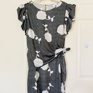 Nicki’s Girl Floral dress above knee high